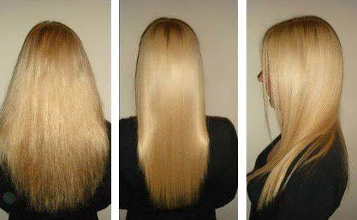 Zhelatinovoye laminirovaniye volos