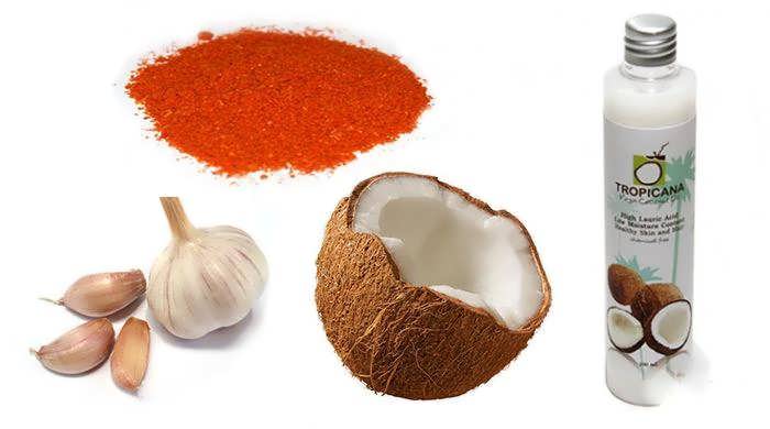 Maslo kokosa i chesnoka