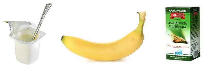 Maska iz banana i yogurta
