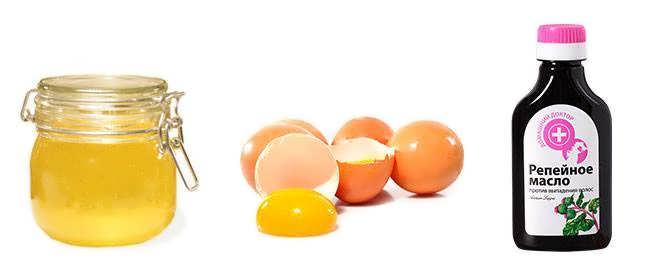 Universalnaya maska s maslom lopukha