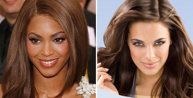 tsvet volos kofe s molokom