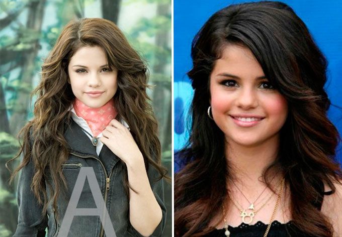 Объемные прически Гомес