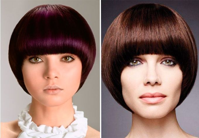 Стрижка в стиле паж