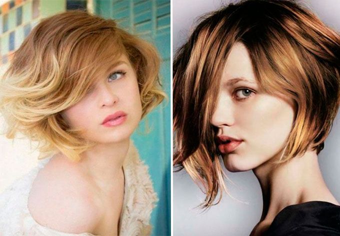 шатуш на короткие волосы